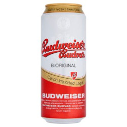 Бира Budweiser кен 0.5л
