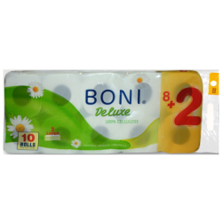Тоалетна хартия Boni Лайка 3пл/10 бр