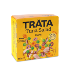 Салата trata риба тон и царевица 160гр