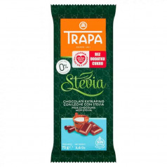 Шоколад Trapa млечен със стевия 75 гр