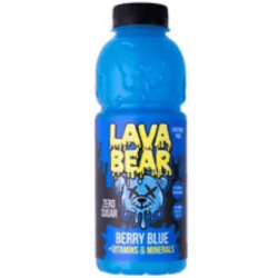 Напитка Lava Bear със синя малина 500мл