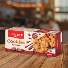 Бисквити Престиж Soft Cookies ш-д 110 гр