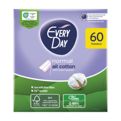 Ежедн.превръзки EveryDay памук 60бр
