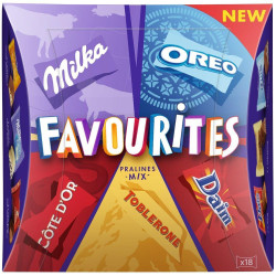 Шоколадови бонбони Favourites mix 159гр