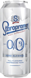 Безалкохолна бира Staropramen в кенче 0.5л