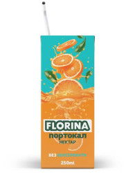 Нектар Florina Портокал 50% 250мл