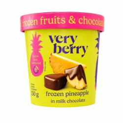 Ананас в млечен шоколад very berry 150гр