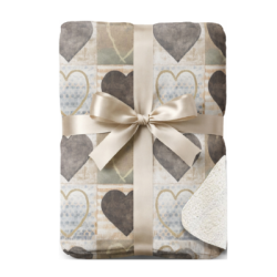 Одеяло шерпа св.валентин 150/200