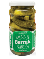 Кис.краставички Berrak по-малко сол 680гр