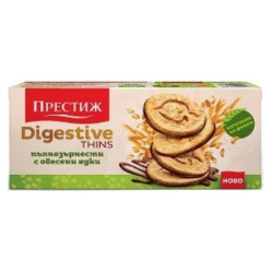 Бисквити Престиж Digestive thins 120 гр