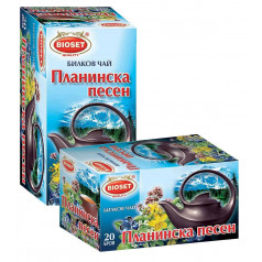 Билков чай с планинска песен Биосет 20 бр