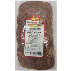 Козунак фаворит с локум и стафиди 500гр