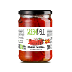 Печени чушки с чесън Greendeli 550гр