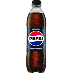 Газ. безалкохолна напитка Pepsi зеро 0.5л