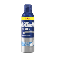 Пяна за бръсн.Gillette Series овлажн.250мл