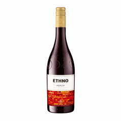 Червено вино Ethno Мерло 750 мл