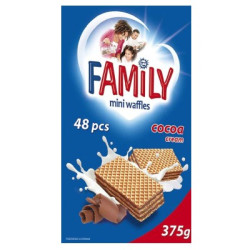 Вафли Family Какао 375гр