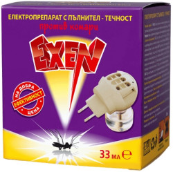 Ел.изпарит.п/в комари Еxen+течност
