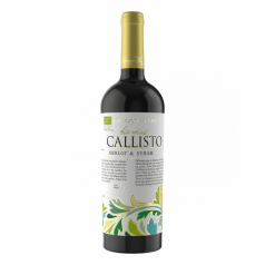 Червено вино Callisto мерло и сира 0.75л