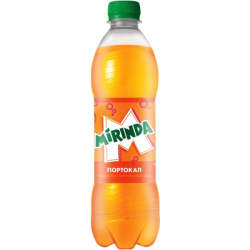 Газирана напитка Mirinda с портокал 0.5л