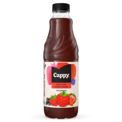 Плодова напитка Cappy микс ягода 1л PET