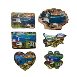 Магнит дървен различни форми 