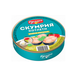 Скумрия Русалка Закуска 160гр