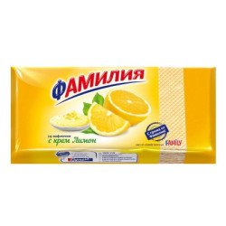 Вафли Фамилия Кармела Лимон 220гр