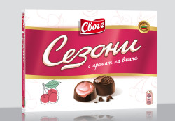 Шоколадови Бонбони Сезони Вишна 160гр
