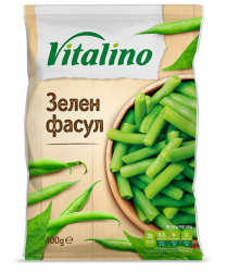 Замразен зелен фасул Vitalino 400 гр.