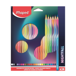 Моливи Maped Teens 24 цвята  7.80€