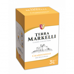 Бяло вино Шардоне Terra Markelli 3 л.