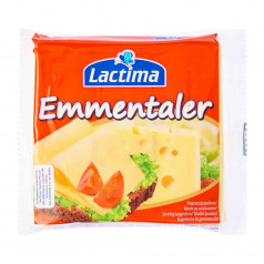 Топено сирене Lactima ементал слайс 130гр
