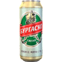 Бира Бургаско кен 0.5л