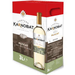 Бяло вино Chateau Karnobat Мускат 3л