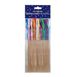 Многоцв.коктей.палми за декорация 24бр