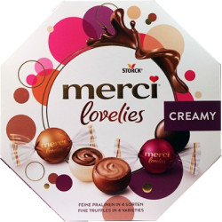 Шок.бонбони Мерси Lovelies Creamy 185гр