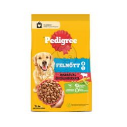 Храна Pedigree говеждо и птиче суха 500гр