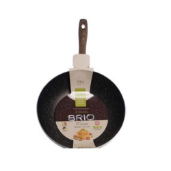 Тиган Brio mocca Wok  индукционен 28см