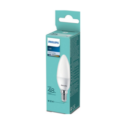 Led крушка Filips свещ 6W E14 жълта