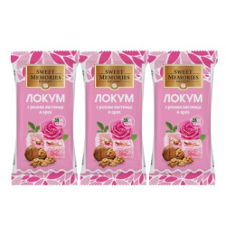 Локум sweet memories орех/роз.л-ца 30гр