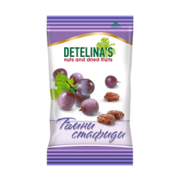 Тъмни стафиди Детелина 300гр