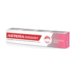 Паста Astera Parodont sens/white 75мл