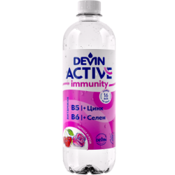 Мин.вода Devin Active чер./роза 0.425л