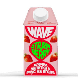Пр.мляко Уейв ягода 500 мл