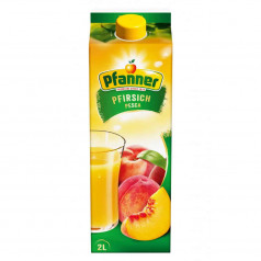 Плодова напитка Pfanner Праскова 20% 2л
