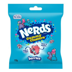 Бонбони дъвчащи нърдс бери 113гр