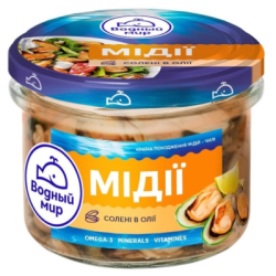 Миди солени в олио 170гр