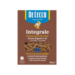 Пълнозърнести пене ригате De Cecco 500гр