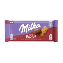 Шоколад Milka Lotus Biscoff 90гр